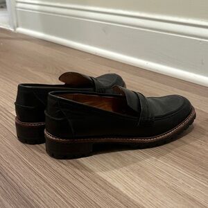 Madewell the Corinne lug sole loafer